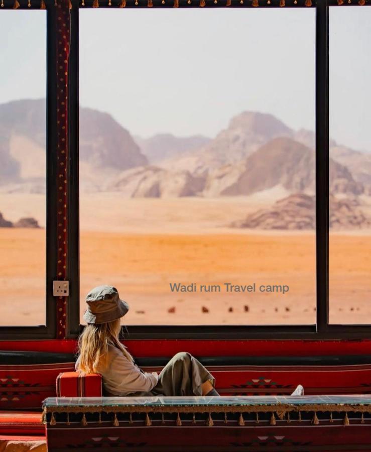 Wadi Rum Travel Camp Exteriör bild
