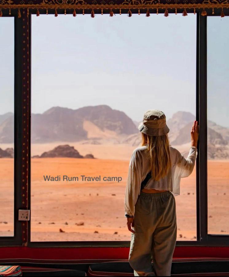 Wadi Rum Travel Camp Exteriör bild