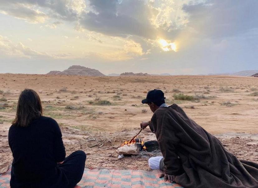 Wadi Rum Travel Camp Exteriör bild